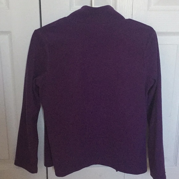 Purple very soft turtleneck sweater - Picture 3 of 5